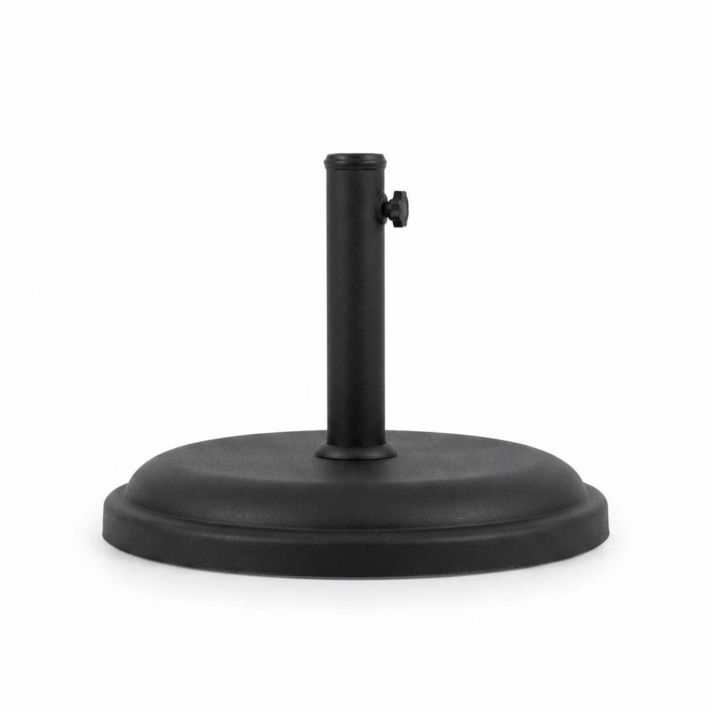 Concrete Umbrella Bases — side view