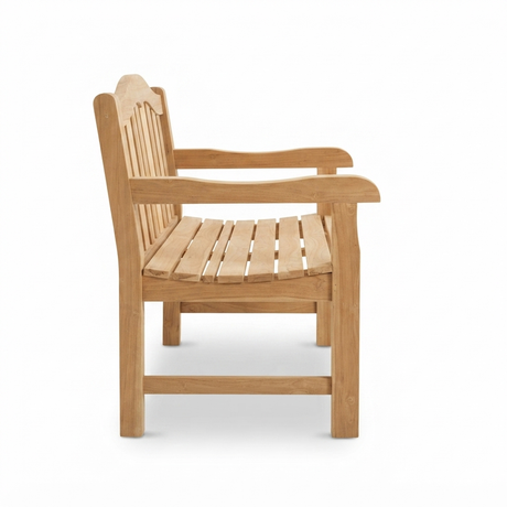 Squatter Bench — side view