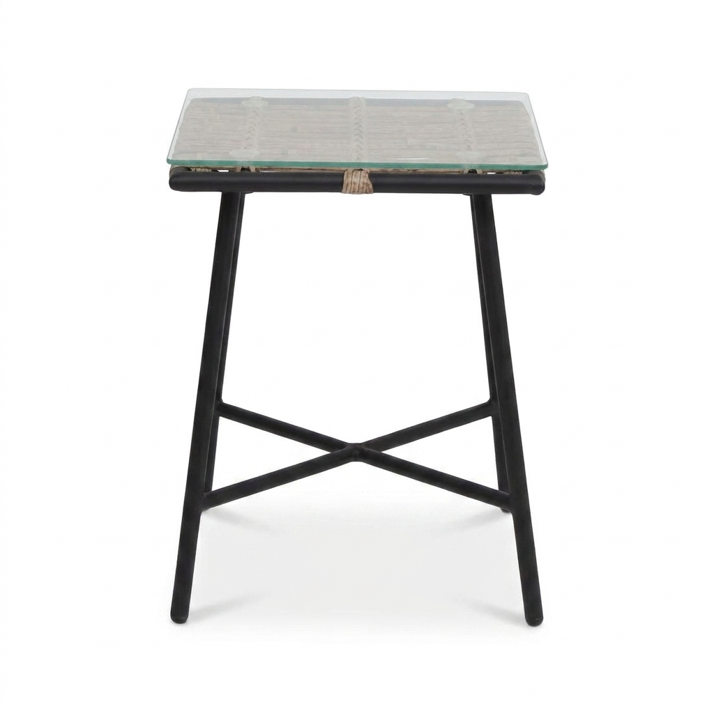Sheldon Side Table — side view