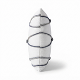 Santorini Rope - Indoor Cushion (30 x 50) — side view