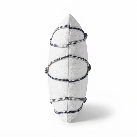 Santorini Rope - Indoor Cushion (30 x 50) — side view