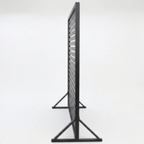 Privacy Screen 180cm x 183cm - Black — side view