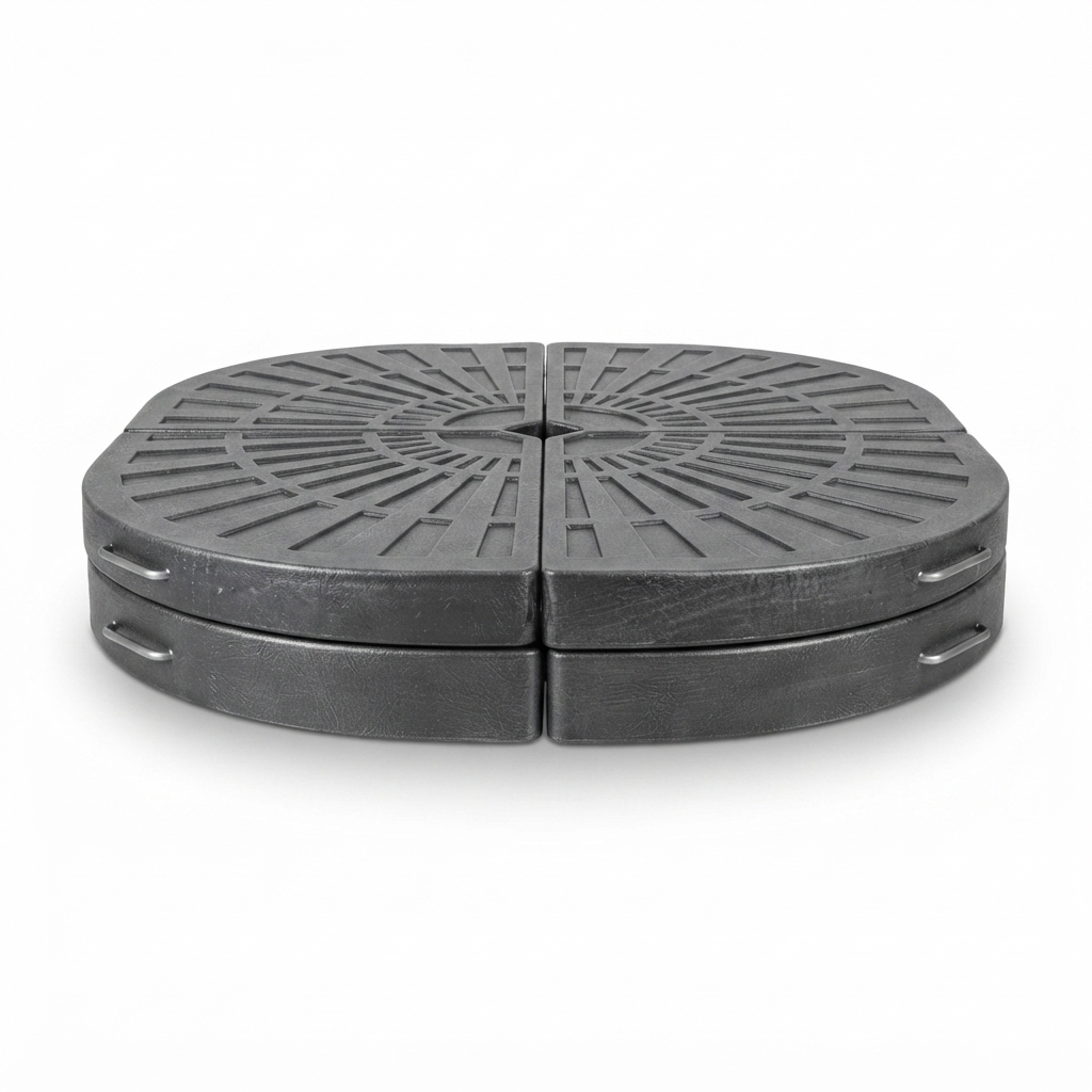 Resinstone Cantilever Umbrella Ballast Weights — side view