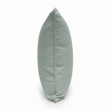 Opal Blue Outdoor Cushion 45cm — side view