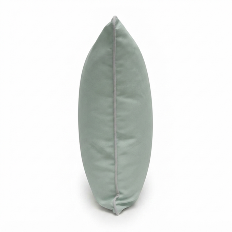 Opal Blue Outdoor Cushion 45cm — side view