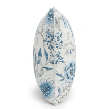 Blue Haze 45x45cm Outdoor Cushion — side view