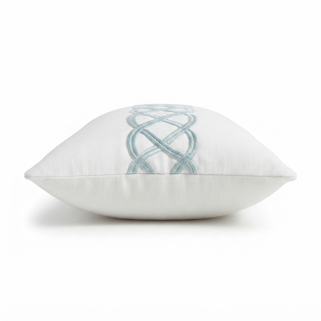 Cape Code Linen - Indoor Cushion (30 x 50) — side view