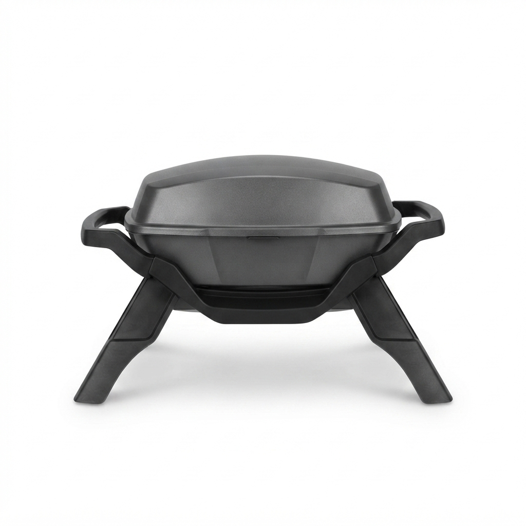 Travel Q PRO285 Grill Half Cover — side view