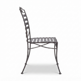 Barcelona chair — side view