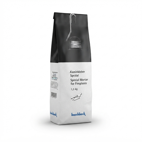 Buschbeck Mortar Adhesive White — side view