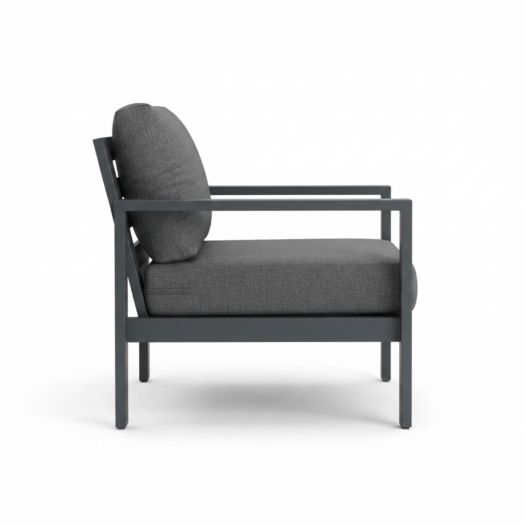 Austin Armchairs — side view