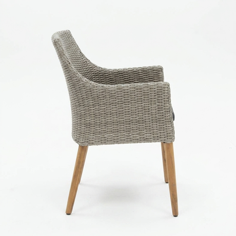 Faro Dining Chair - Kobo Grey — side view