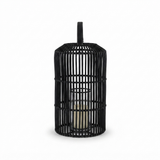 Toby Cylinder Lantern Black Medium — side view
