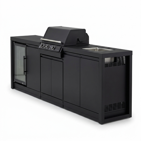 Crossray eXtreme Electric BBQ Outdoor Kitchen TCEK-10 — side view