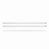 Intense Elegance Extension Poles 1200mm - White — side view