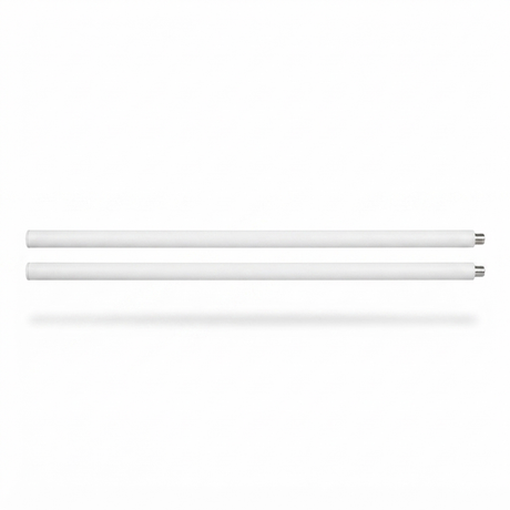 Intense Elegance Extension Poles 1200mm - White — side view