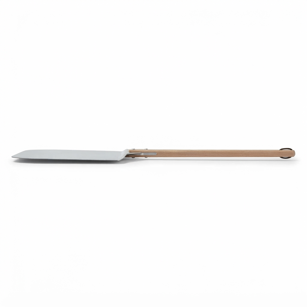 Buschbeck Long Handle Pizza Spatula — side view