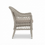 Cronulla Wicker Dining Chairs — side view