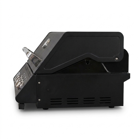 Crossray Xplor 4 Burner In-Built BBQ TCX4FL-B - Black — side view
