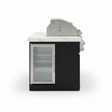 Crossray 4-Burner BBQ Outdoor Kitchen TC4KP-13 — side view