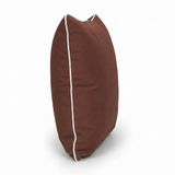 Orange Rust Outdoor Cushion 45cm — side view