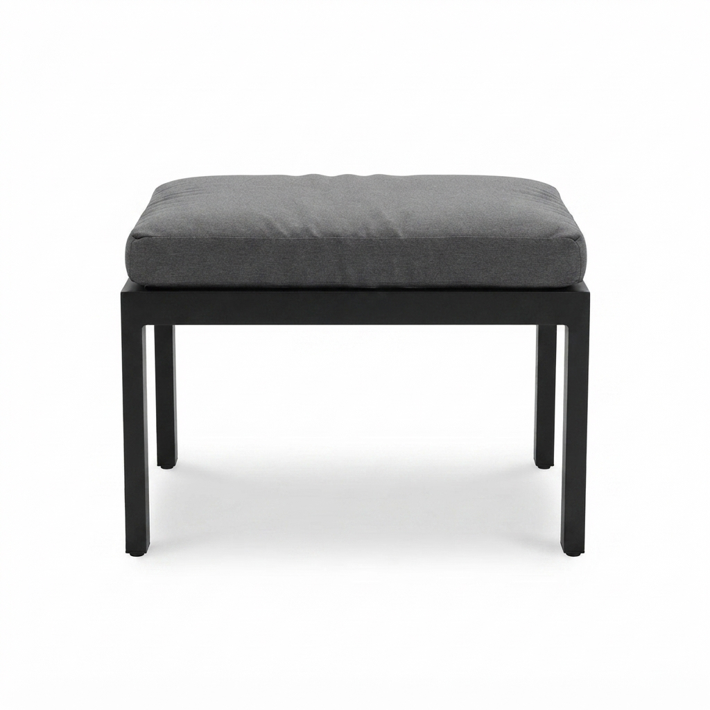 Austin Ottomans — side view