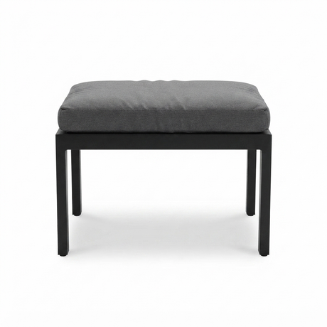 Austin Ottomans — side view