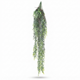 Fern Staghorn Hanging - Grey/Green - 80cm — side view