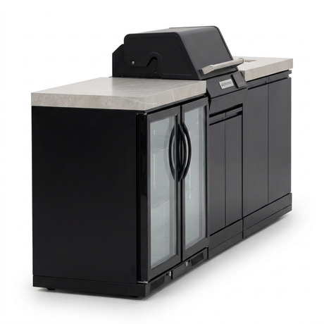 Crossray eXtreme Electric BBQ Outdoor Kitchen TCEK-18 — side view