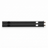 2pc Extension Mount Poles 600mm - Black — side view