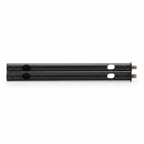 2pc Extension Mount Poles 600mm - Black — side view