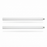 Intense Elegance Extension Poles 600mm - White — side view