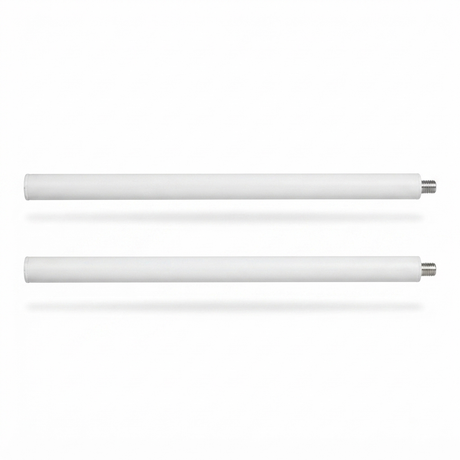 Intense Elegance Extension Poles 600mm - White — side view