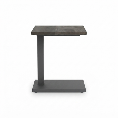 Nebraska Pop Up Side Table — side view