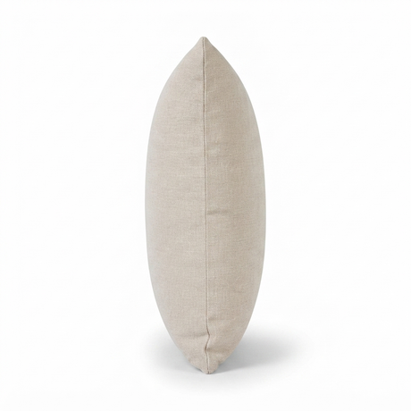 Linen Sand - Indoor Cushion (50 x 50) — side view
