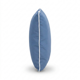 Blue Haze 45x45cm Outdoor Cushion — side view