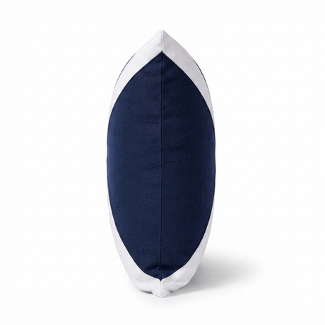 Nantucket Navy - Indoor Cushion (50 x 50) — side view