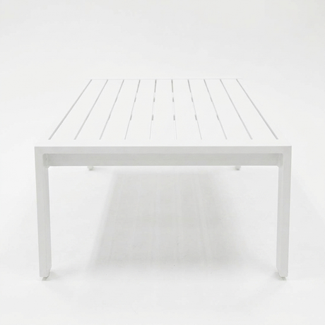 Dallas Coffee Table - White — side view