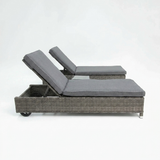 Amani 3pc Sunlounge Setting - Grey Storm — side view