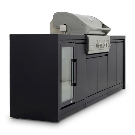 Crossray Gas BBQ Outdoor Kitchen TC4K-20 — side view