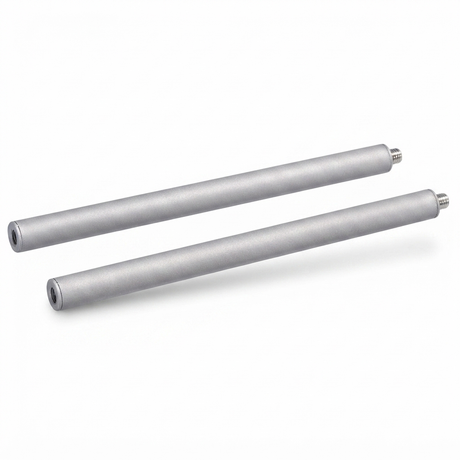 Max Classic Extension Mount Poles 300mm - Silver — side view