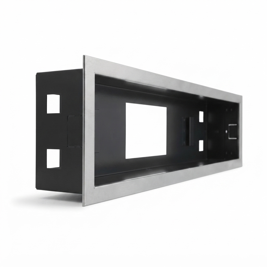 Flush Mount Enclosure for Classic 3200W — side view