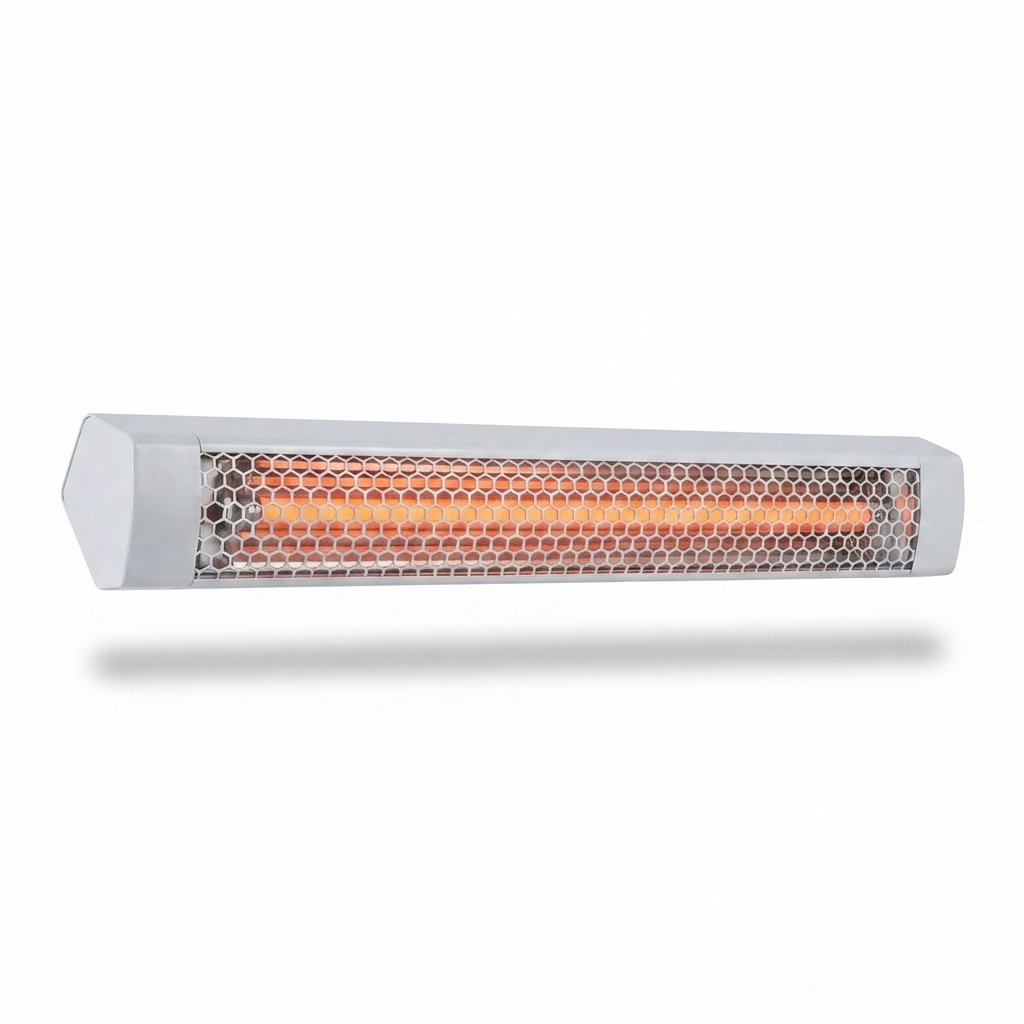 Heatstrip Intense Electric Heater 2200W - White — side view