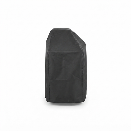 Cover for Crossray 4 Burner BBQ on Trolley — side view
