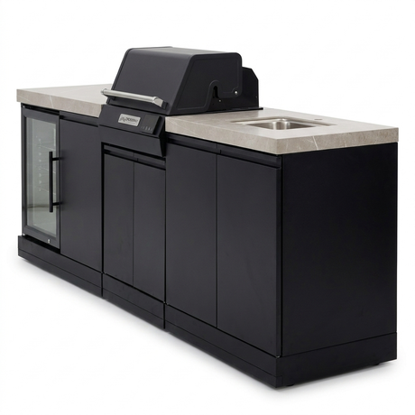 Crossray eXtreme Electric BBQ Outdoor Kitchen TCEK-16 — side view