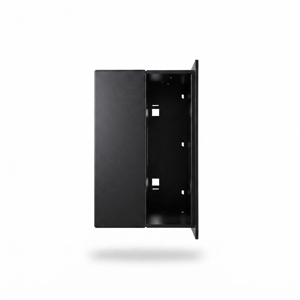 Flush Mount Enclosure for Intense Heater 3200W — side view