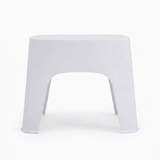 Varsity Side Table - Cold Grey — side view