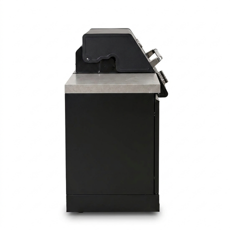 Crossray Xplor Mini Gas BBQ Kitchen GD4XKBLK-2 - Black — side view