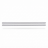 Max Classic Extension Mount Poles 900mm - Silver — side view