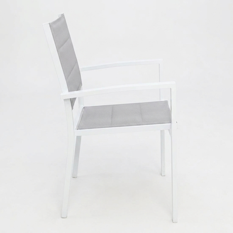 Queensville Dining Chair - White — side view